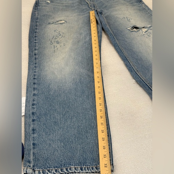 Levis 550 Blue Denim Jeans Relaxed Fit Mens 40 x 32 Y2K Vintage - Picture 11 of 11